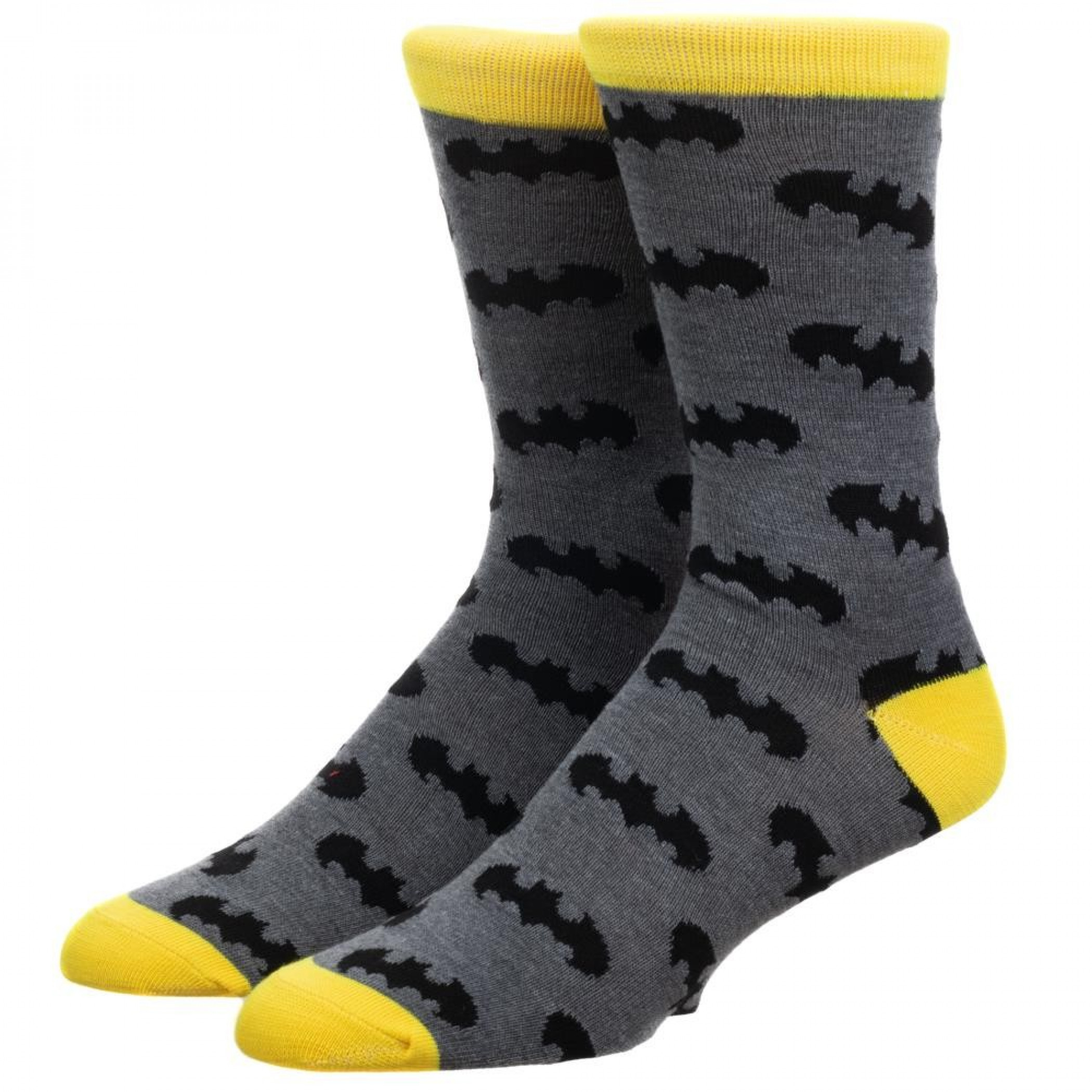 Batman Logo All Over Print Crew Sock